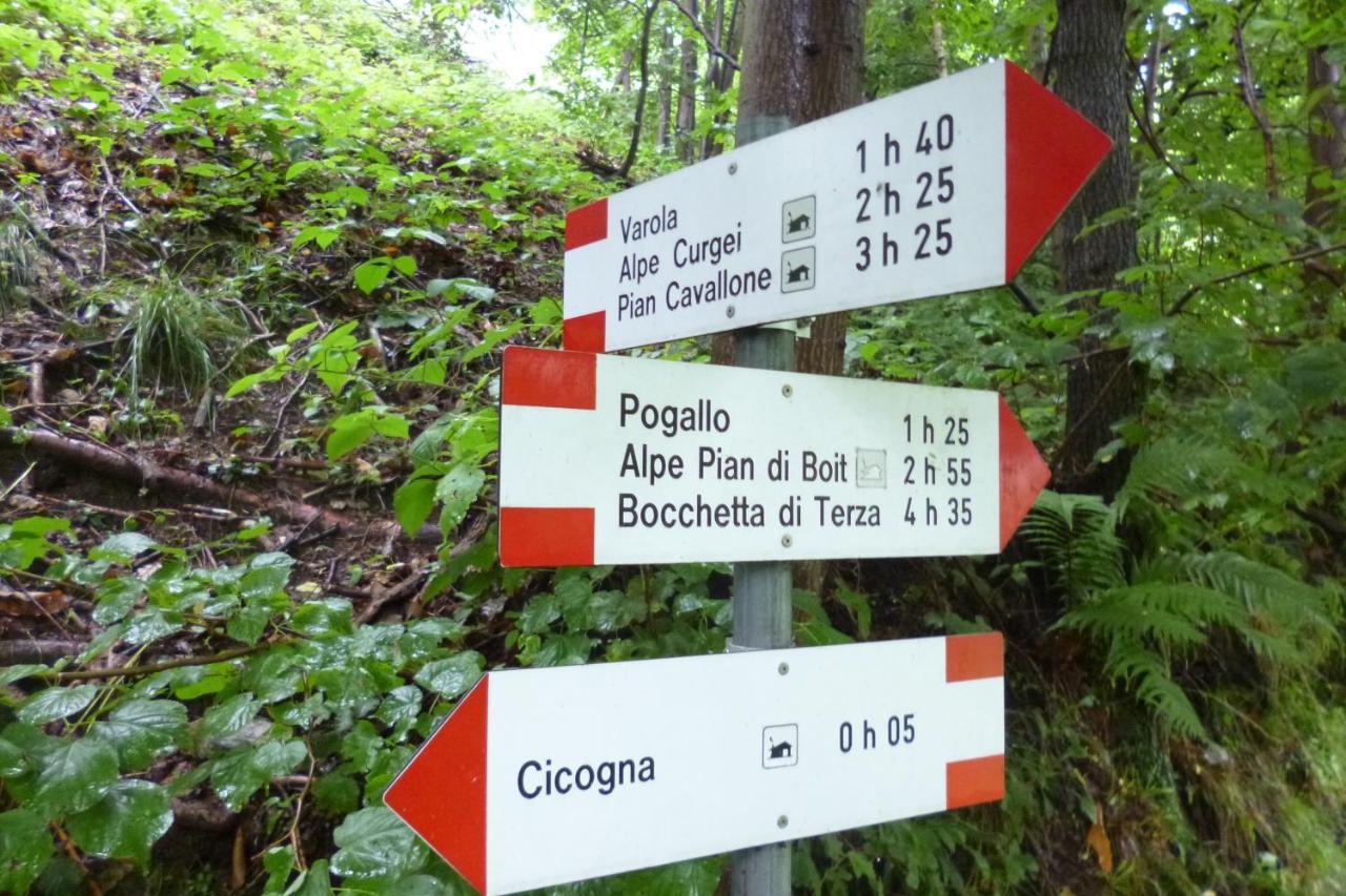 Ostello Valgrande Cicogna Extérieur photo